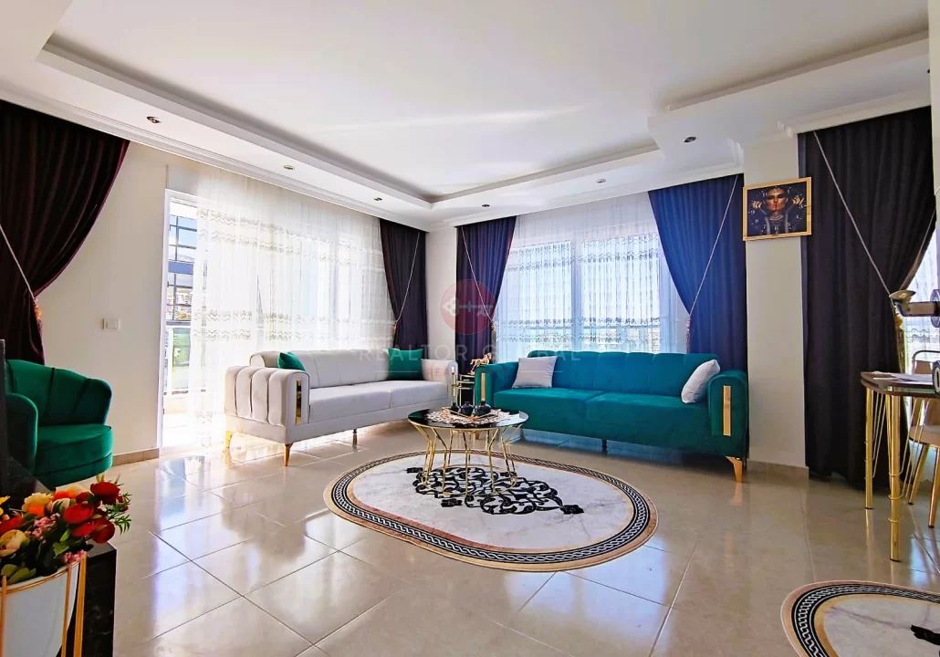 Own A Well-Appointed Furnished One-Bedroom Apartment For Sale in Alanya