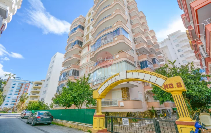 Real Estate Opportunity To Invest Near The Sea, A Furnished Two-Bedroom Apartment For Sale in Alanya