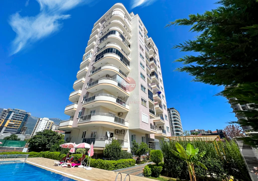  Near The Sea Real Estate Investment, Grab Your Furnished Two-Bedroom Apartment For Sale in Alanya