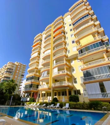 Own A Gifted Home Close To The Sea, A Furnished Five-Bedroom Apartment For Sale in Alanya