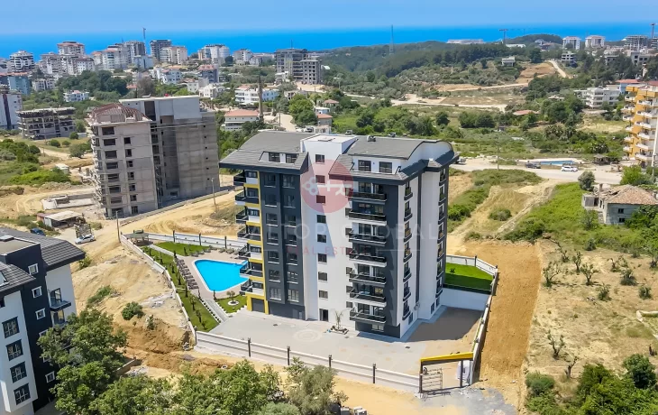 A Splendid And Spacious Furnished Two-Bedroom Apartment For Sale in Alanya