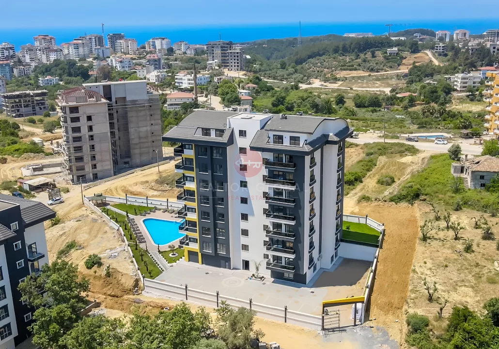 A Splendid And Spacious Furnished Two-Bedroom Apartment For Sale in Alanya
