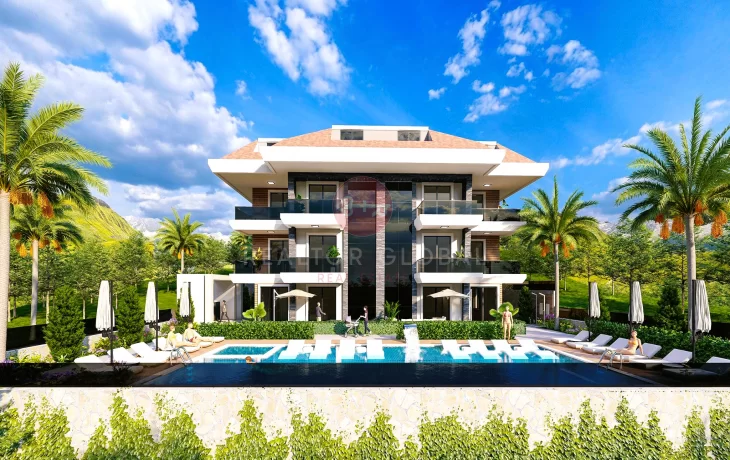 Obtain Today Citizenship Invest in Gracious And Modern Apartments For Sale in Alanya
