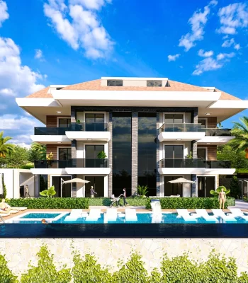 Obtain Today Citizenship Invest in Gracious And Modern Apartments For Sale in Alanya