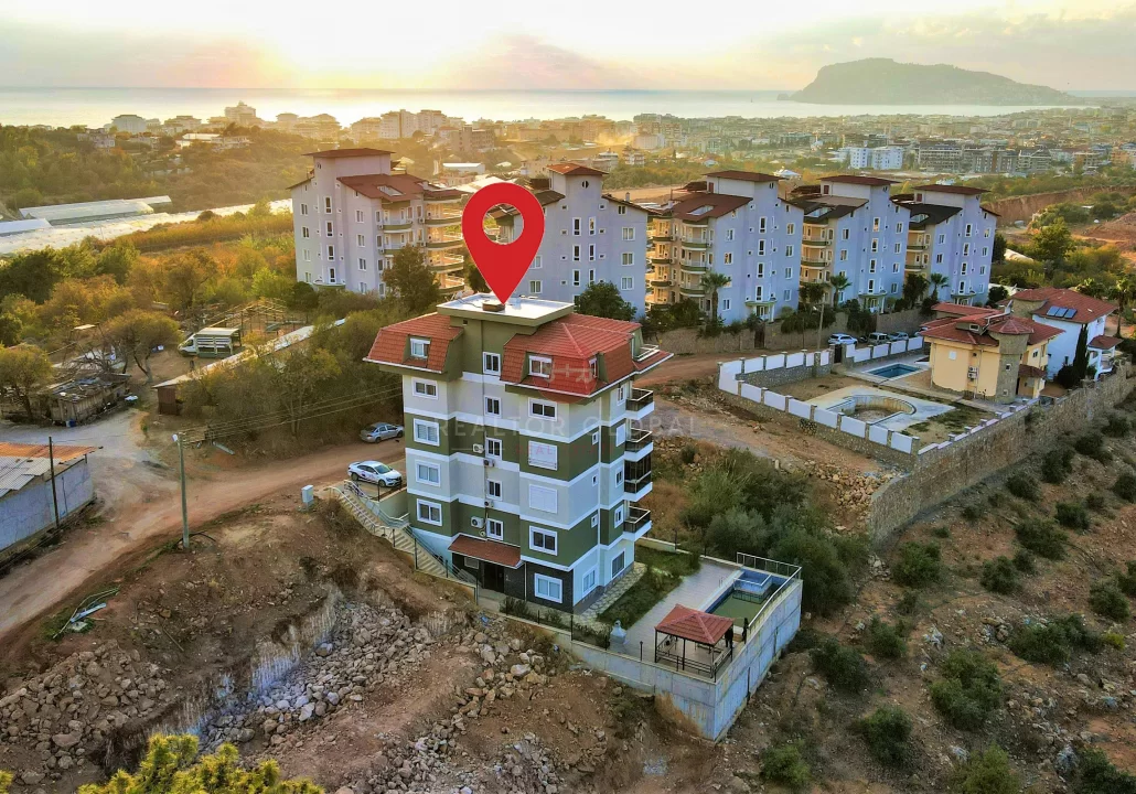 Alanya'da Satılık Daireler Çatı Katı Yaşamını Benzersizleştiriyor
