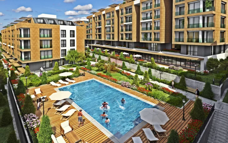Refined And Chic Interiors, Move Into Spacious Apartments For Sale in Istanbul