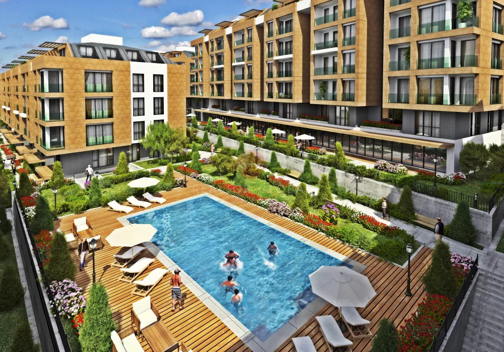 Refined And Chic Interiors, Move Into Spacious Apartments For Sale in Istanbul