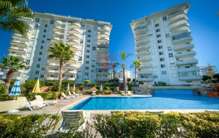  Ready To Move In, Near The Beaches Furnished Two-Bedroom Apartment For Sale in Alanya