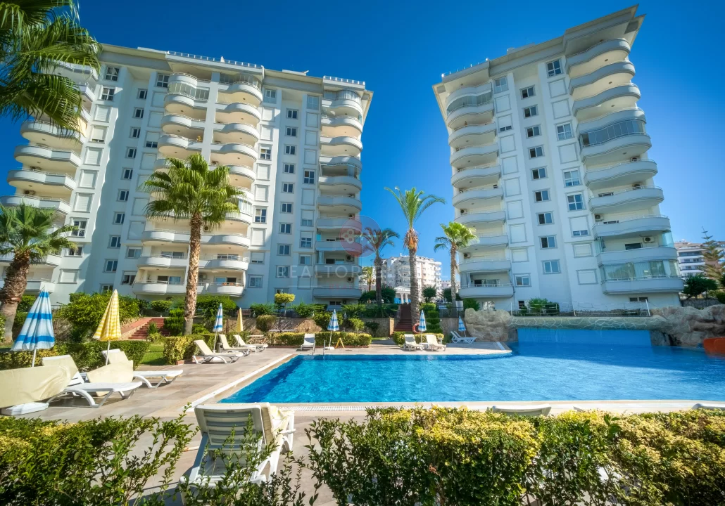  Ready To Move In, Near The Beaches Furnished Two-Bedroom Apartment For Sale in Alanya