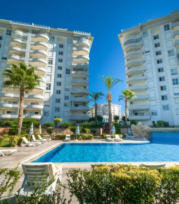  Ready To Move In, Near The Beaches Furnished Two-Bedroom Apartment For Sale in Alanya