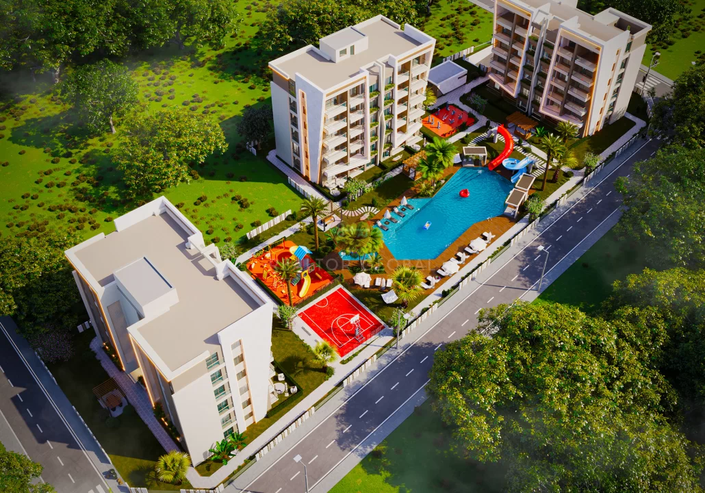Glamorous New Real Estate Profitable New Apartments For Sale in Antalya