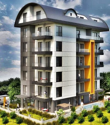 Profitable Real Estate Near The Beaches, Impressive Modern Apartments For Sale in Alanya