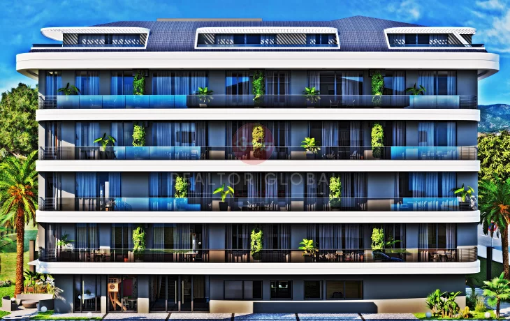 Front Line Stupendous Investment, Elegant Apartments For Sale in Alanya