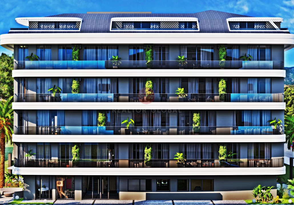 Front Line Stupendous Investment, Elegant Apartments For Sale in Alanya