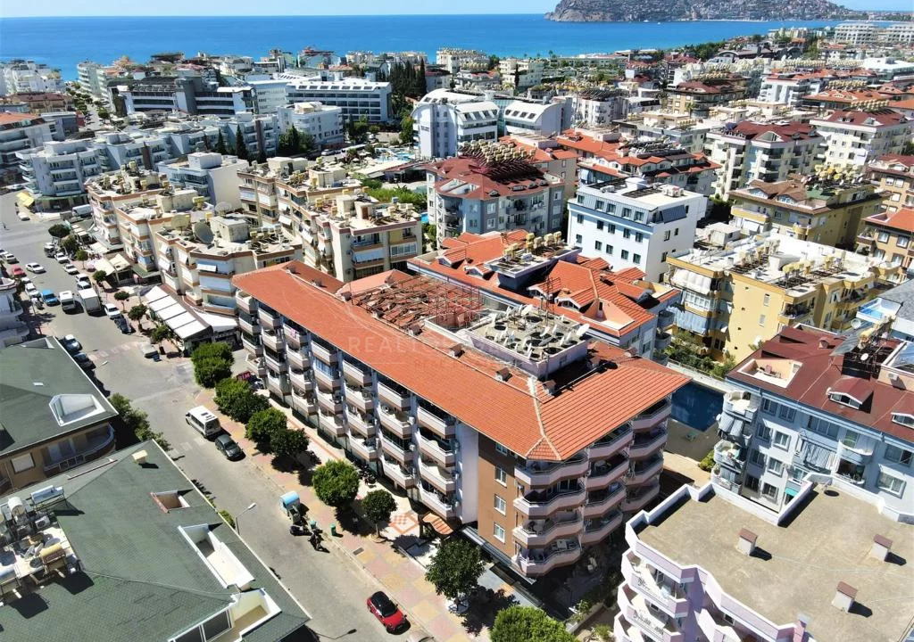 Close To The Beaches Opportunity Investment, A Charming One-Bedroom Apartment For Sale in Alanya